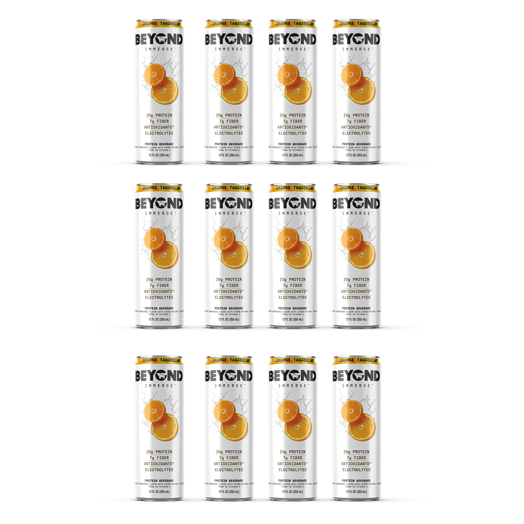 BEYOND IMMERSE ORANGE TANGERINE 12 PACK - 20g Protein