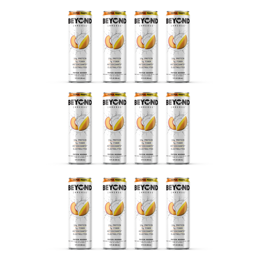 BEYOND IMMERSE PEACH MANGO 12 PACK - 10g Protein