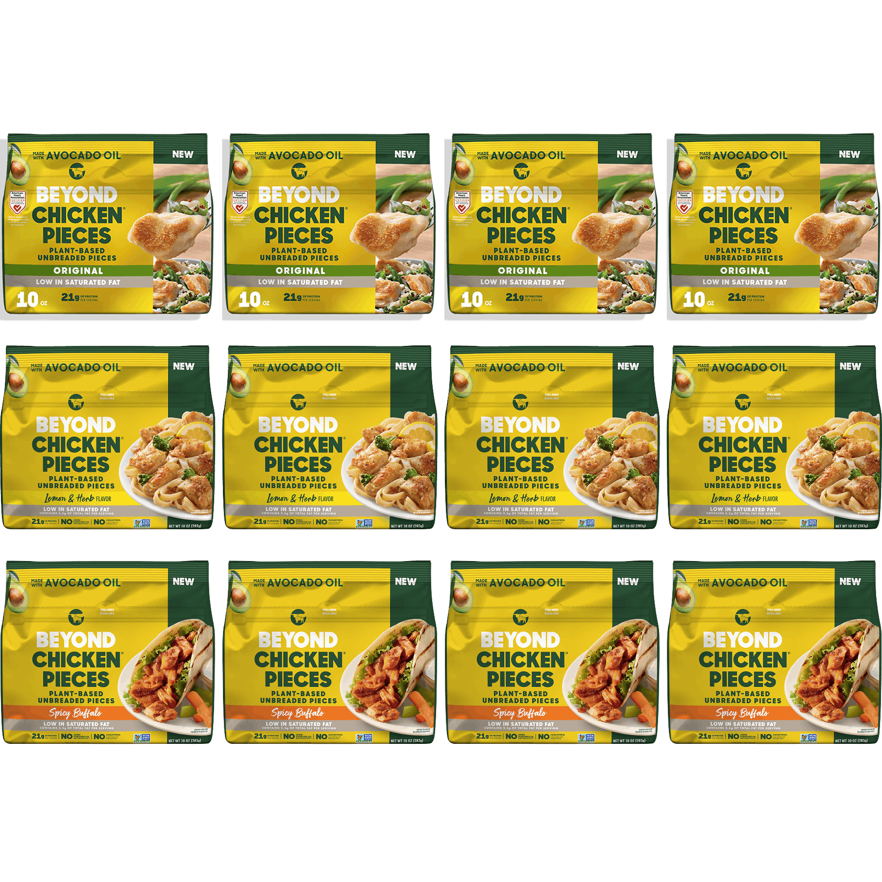 BEYOND CHICKEN PIECES VARIETY 12 PACK
