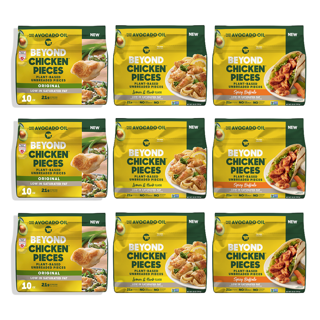 BEYOND CHICKEN PIECES VARIETY 9 PACK