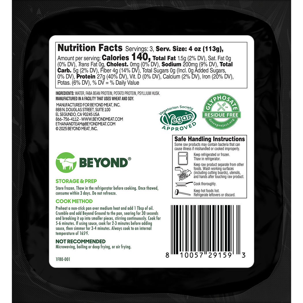 BEYOND GROUND ORIGINAL 4 PACK + BEYOND STEAK FILET 4 PACK