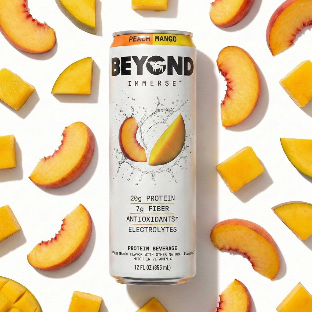 BEYOND IMMERSE PEACH MANGO 12 PACK - 20g Protein