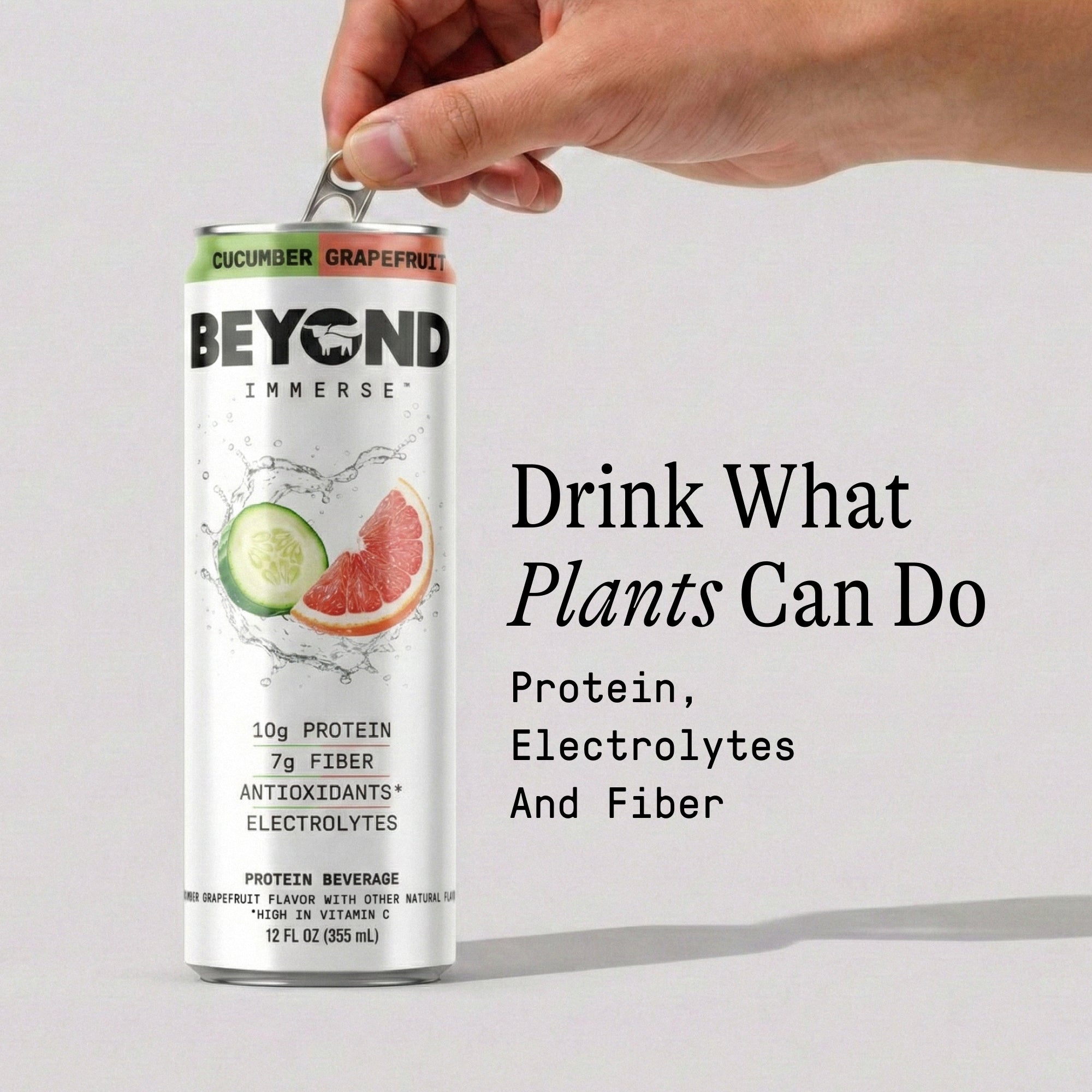 BEYOND IMMERSE CHERRY BERRY, CUCUMBER GRAPEFRUIT, PIÑA COLADA, STRAWBERRY LEMONADE VARIETY 12 PACK - 10g Protein