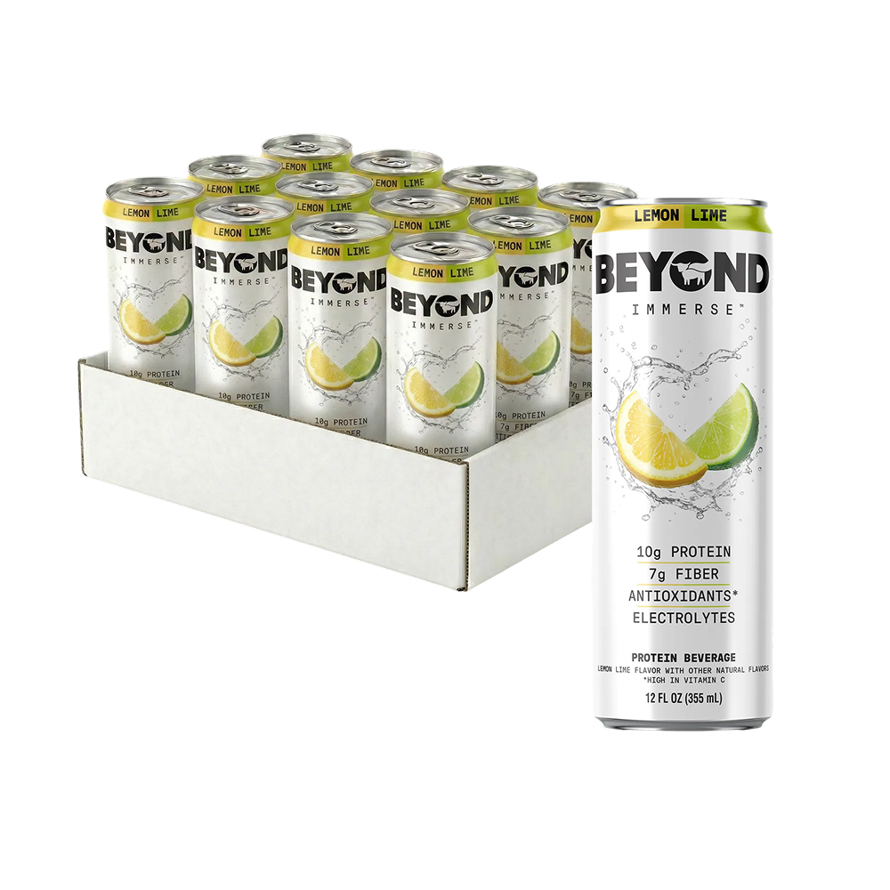 BEYOND IMMERSE LEMON LIME 12 PACK - 10g Protein