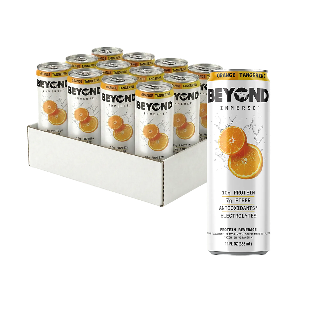 BEYOND IMMERSE ORANGE TANGERINE 12 PACK - 10g Protein