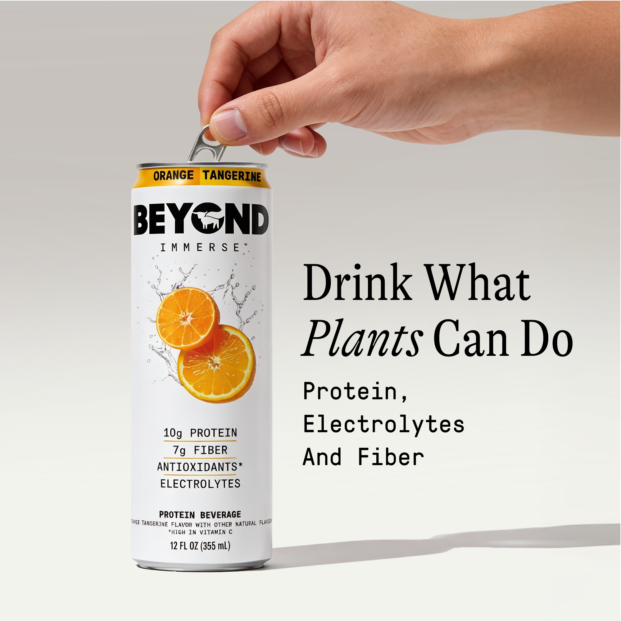 BEYOND IMMERSE PEACH MANGO, ORANGE TANGERINE, LEMON LIME VARIETY 12 PACK - 10g Protein