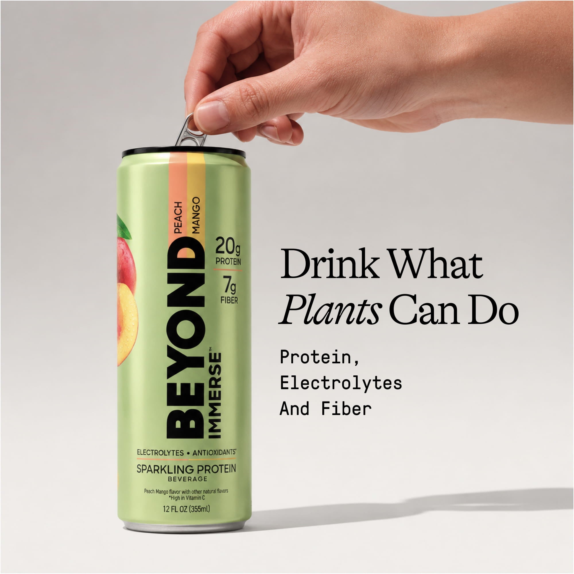 BEYOND KITCHEN | BEYOND IMMERSE PEACH MANGO 12 PACK - 20g Protein