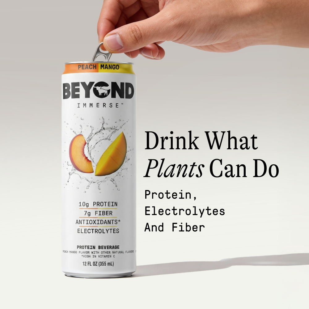 BEYOND IMMERSE PEACH MANGO 12 PACK - 10g Protein