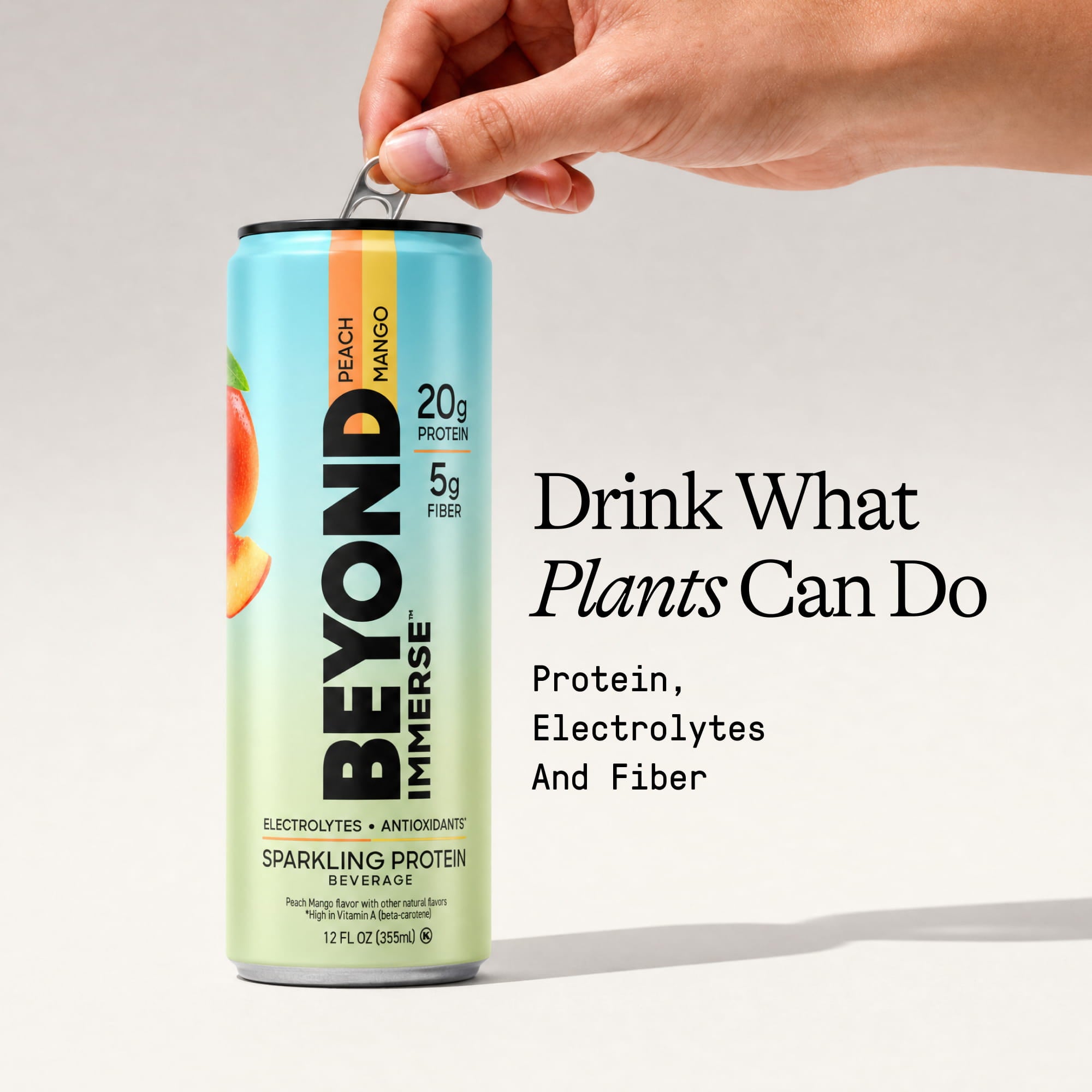 Peach Mango (with organic agave) - 20g Protein