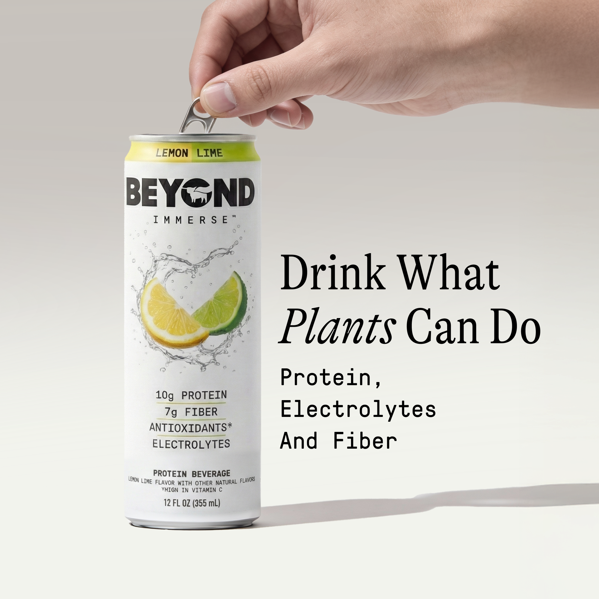 BEYOND IMMERSE LEMON LIME 12 PACK - 10g Protein