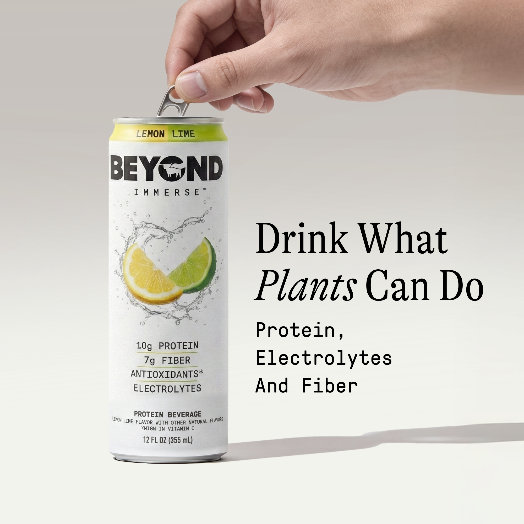 BEYOND IMMERSE LEMON LIME 12 PACK - 10g Protein