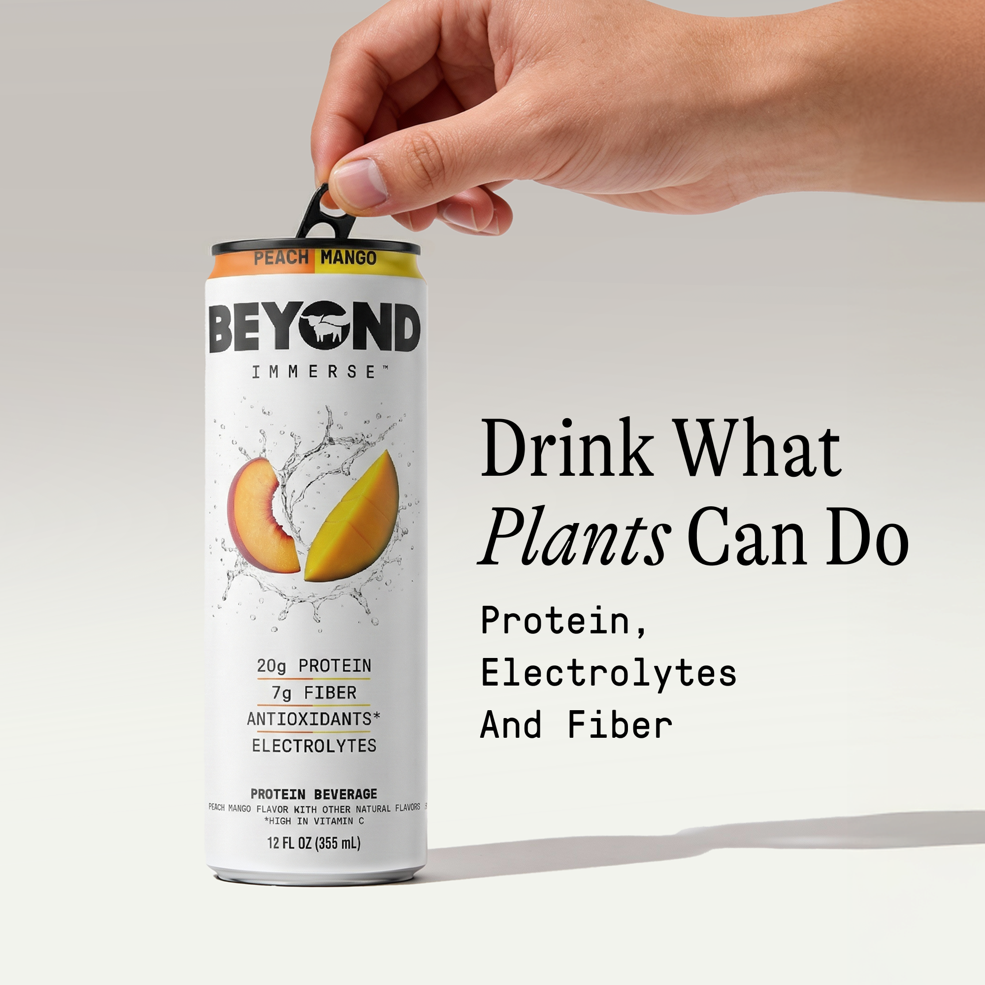 BEYOND IMMERSE PEACH MANGO 12 PACK - 20g Protein