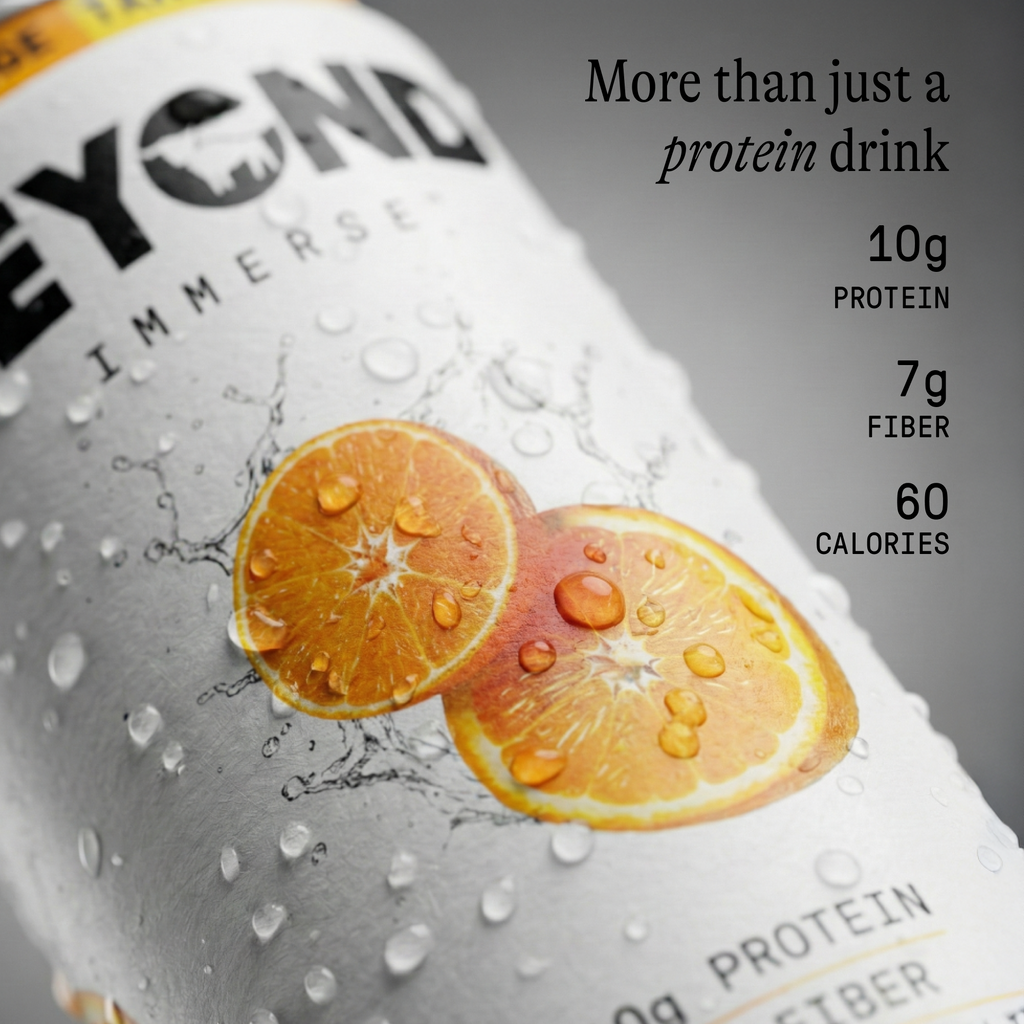 BEYOND IMMERSE ORANGE TANGERINE 12 PACK - 10g Protein