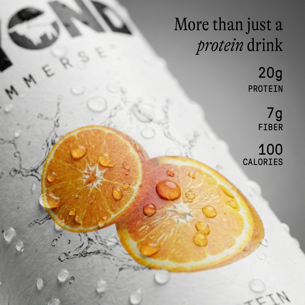 BEYOND IMMERSE ORANGE TANGERINE 12 PACK - 20g Protein