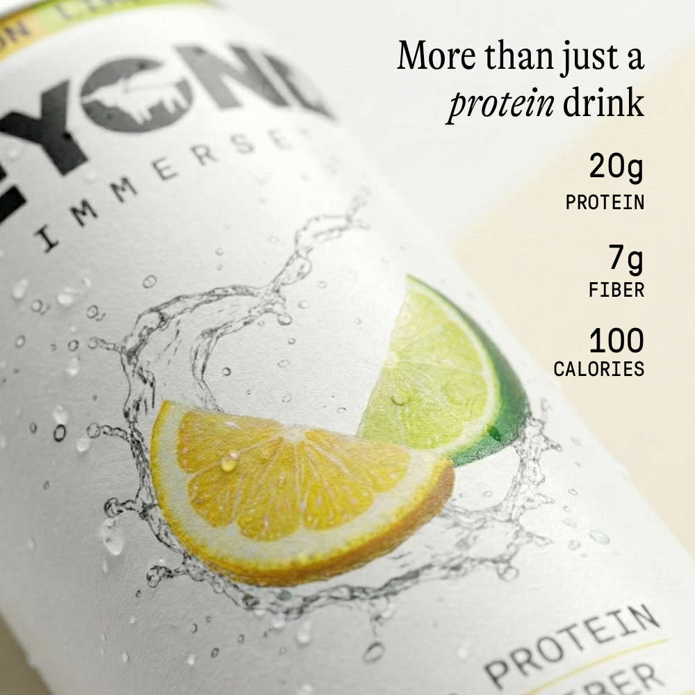 BEYOND IMMERSE LEMON LIME 12 PACK - 20g Protein