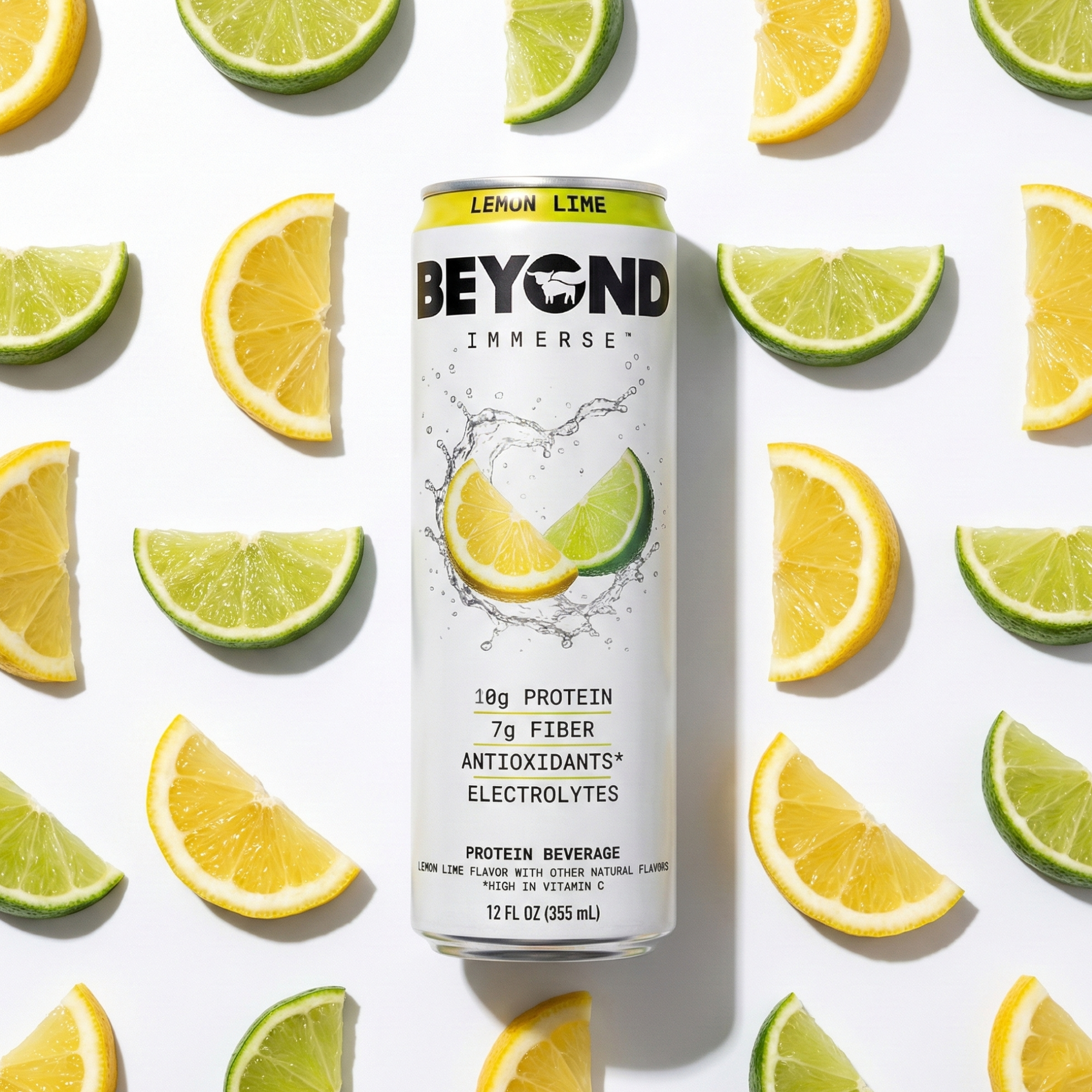 BEYOND IMMERSE PEACH MANGO, ORANGE TANGERINE, LEMON LIME VARIETY 12 PACK - 10g Protein