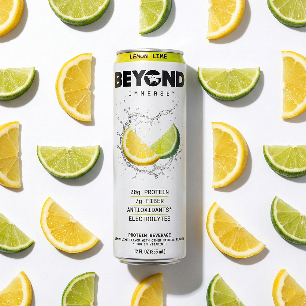 BEYOND IMMERSE LEMON LIME 12 PACK - 20g Protein