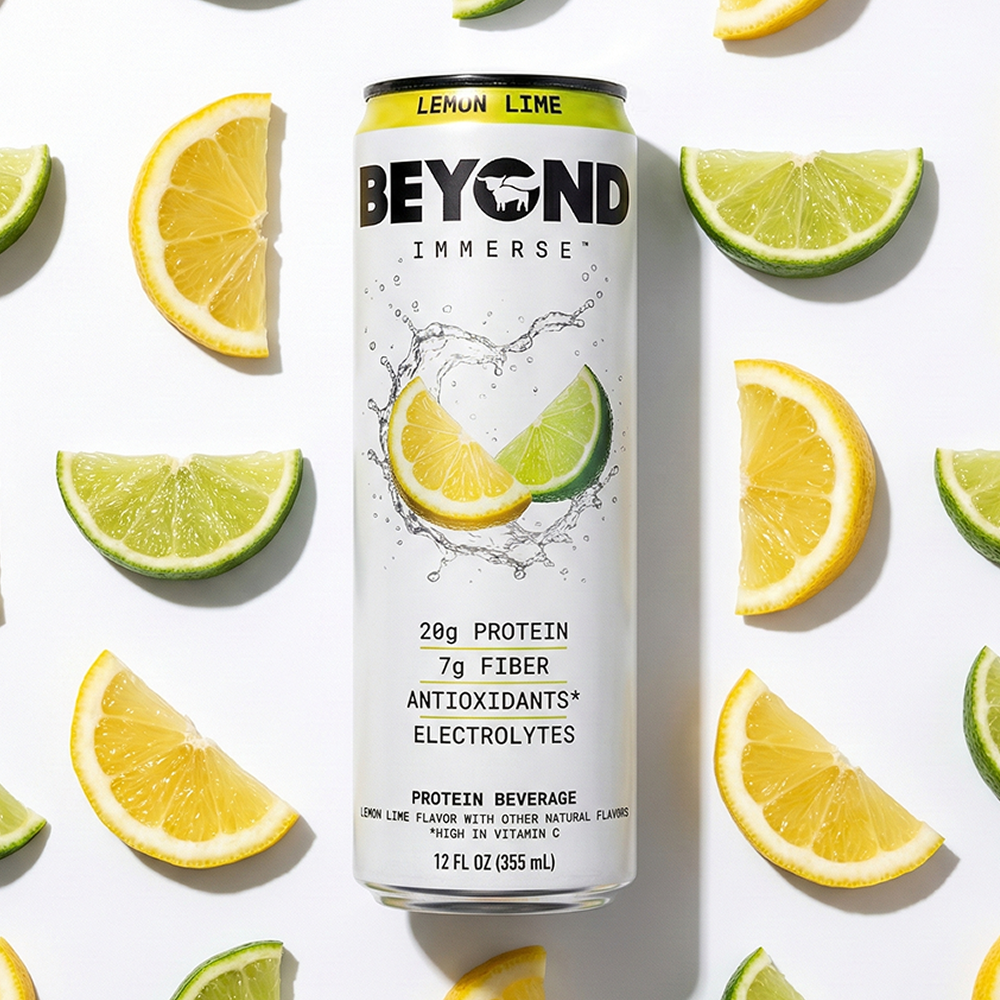 BEYOND IMMERSE LEMON LIME 12 PACK - 20g Protein